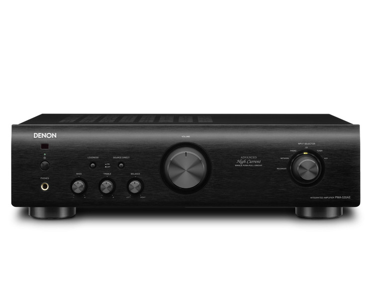 Denon PMA-520AE 2.0 home Wired Black audio amplifier