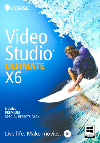 Corel VideoStudio Ultimate X6, WIN, x32, CD, mini-Box, DUT/ITA/FRE