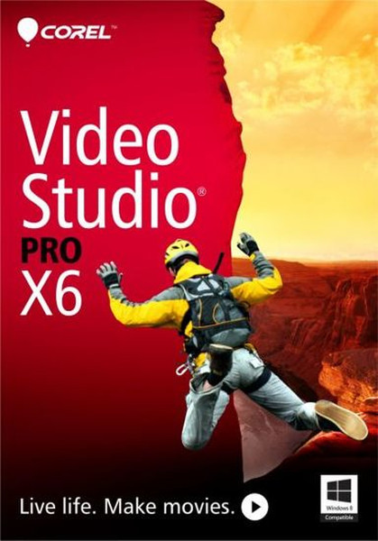 Corel VideoStudio Pro X6, WIN, x32, CD, mini-Box, DUT/ITA/FRE