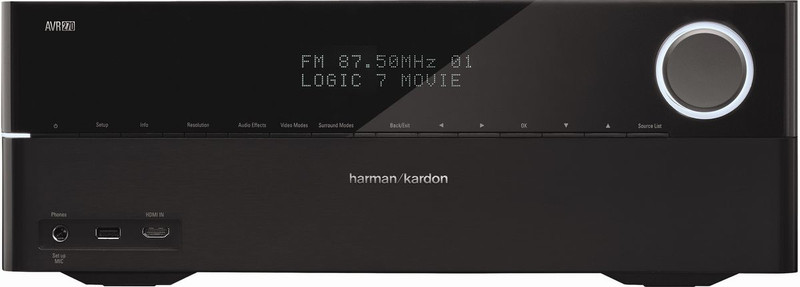 Harman/Kardon AVR 270 100W 7.1 Surround 3D Schwarz