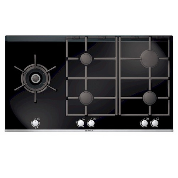 Bosch PGV 975K01N Встроенный Gas hob Черный