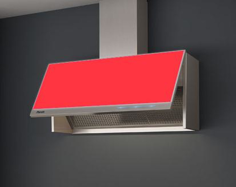 Pando P-750 Wall-mounted 680m³/h Red,Stainless steel