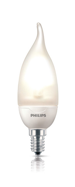 Philips Candle Bent tip energy saving bulb 872790092664400