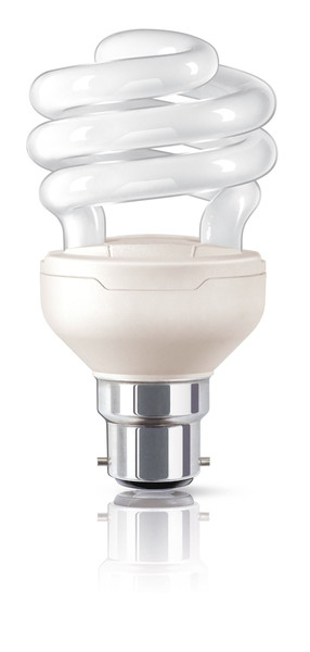 Philips Tornado 872790082769900 15Вт B22 A Теплый белый люминисцентная лампа energy-saving lamp