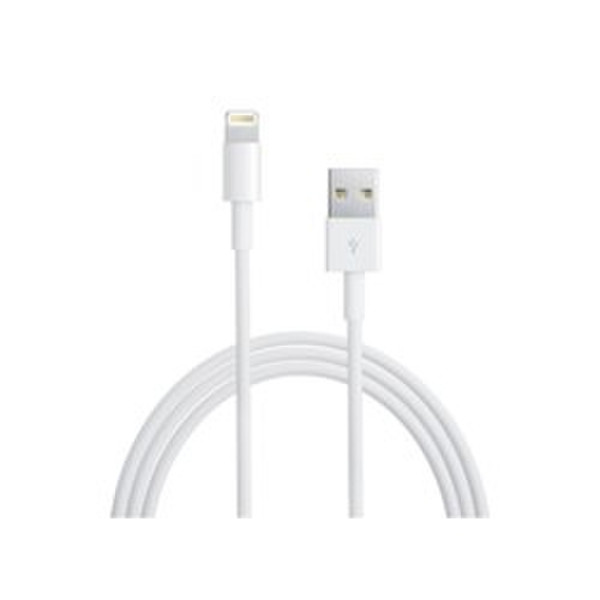 2-Power USB5014A 1m USB A Apple 30-p White USB cable