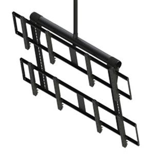Peerless DS-VWT955-2X2 55" Black flat panel ceiling mount