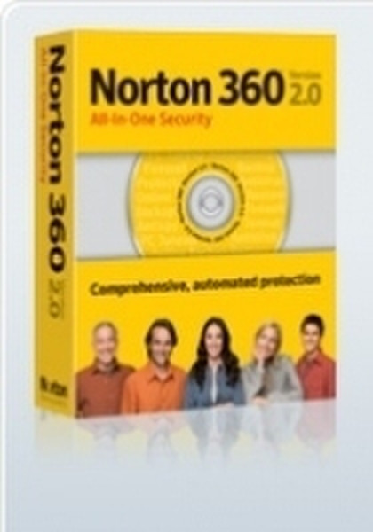 Symantec Norton 360 Version 2.0, Benelux + free 
