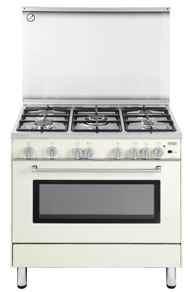 DeLonghi PGVB 965 GHI Freistehend Gas hob Beige Küchenherd