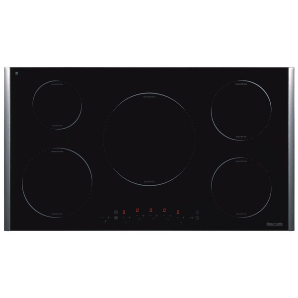 Baumatic BHI900SS built-in Induction Black hob