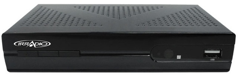 Irradio DTR-3324 Terrestrial Black TV set-top box