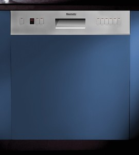 Baumatic BID60SS Полувстроенный 12мест A посудомоечная машина