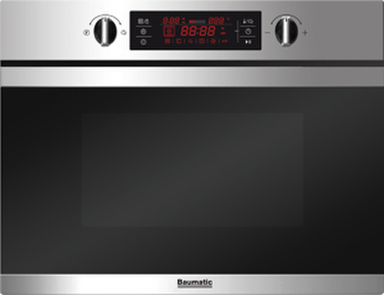 Baumatic BMC450SS Built-in 44L 900W Black,Stainless steel microwave