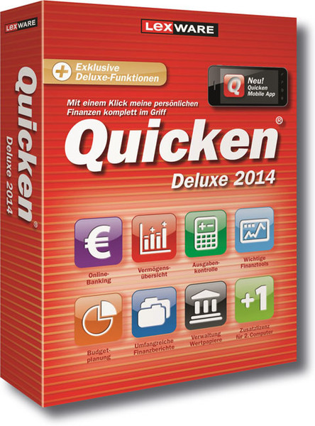 Lexware Quicken Deluxe 2014