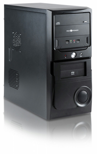 Red4Power PC00070 2.6ГГц G1610 Midi Tower Черный ПК PC