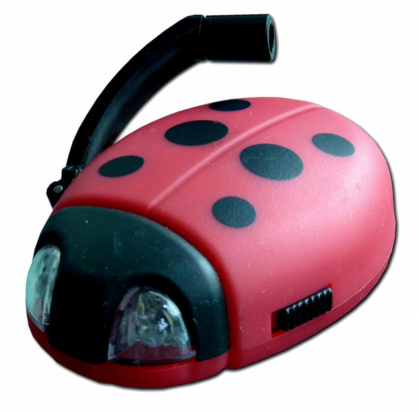 Powerplus Ladybug Ручной фонарик Черный, Красный