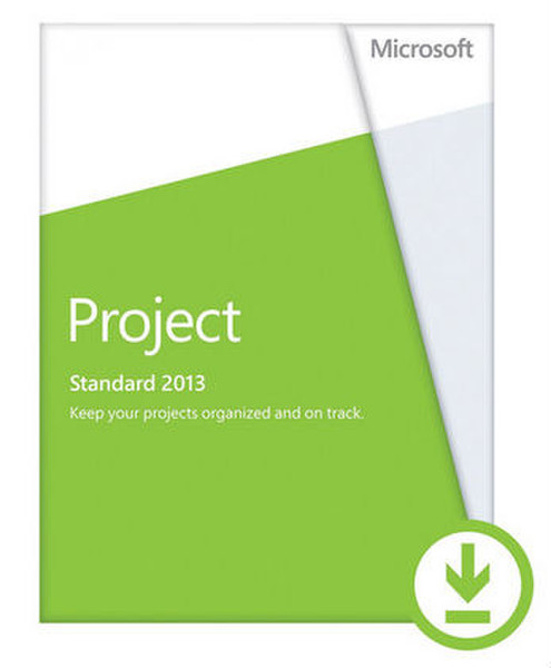 Microsoft Project 2013, x32/64, 1u, ESD, FRE