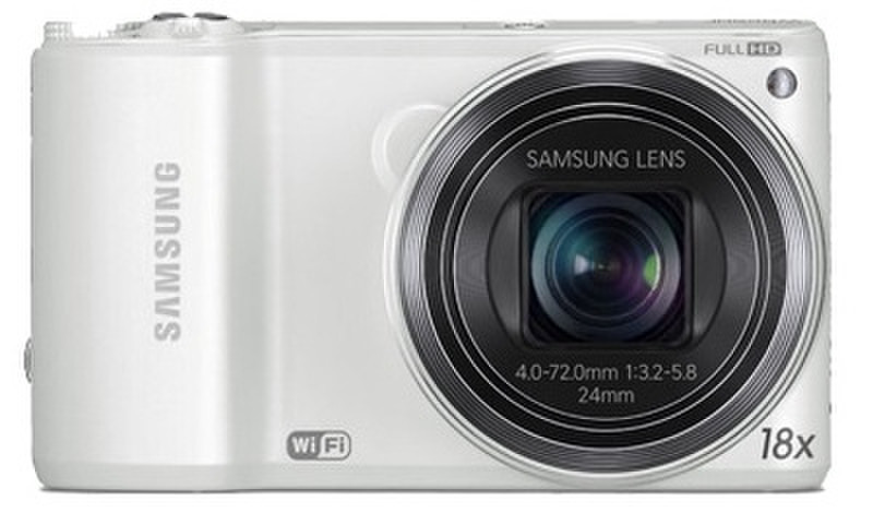 Samsung WB WB250F 14.2МП CMOS 4320 x 3240пикселей Белый