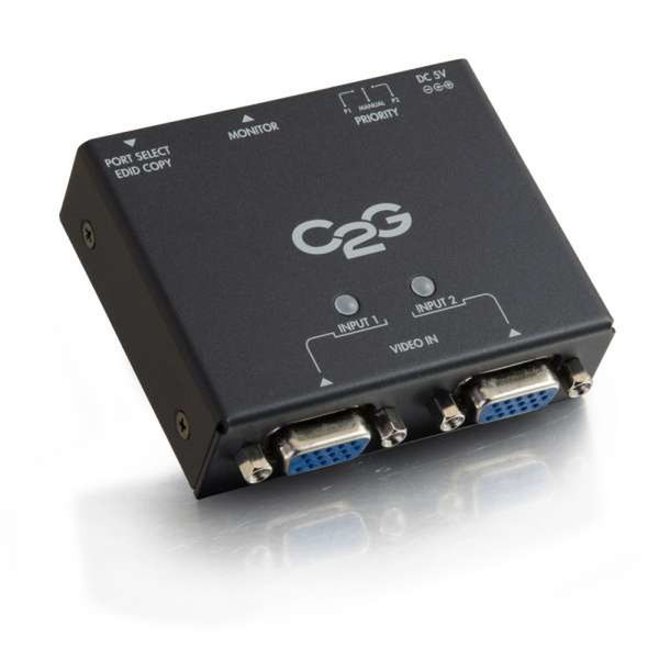 C2G 2-Port VGA Auto Switch VGA коммутатор видео сигналов