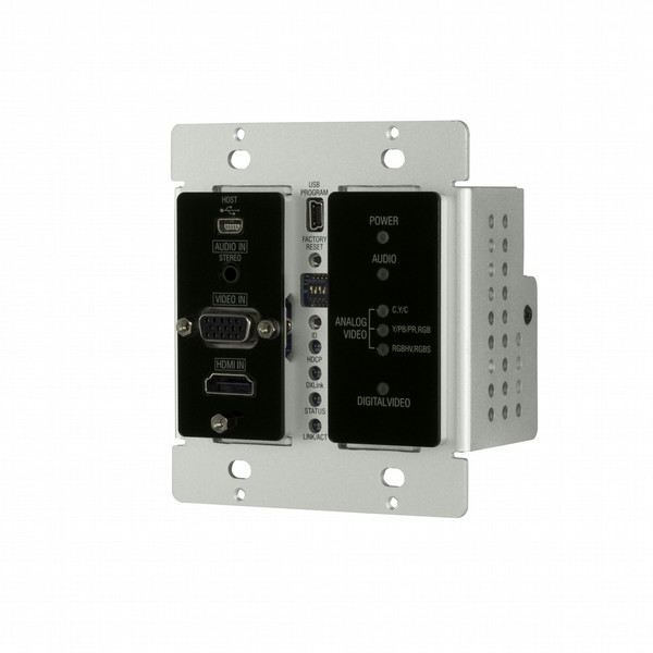 AMX DXLink Multi-Format Decor Style 5.1channels Weiß Wand-Transmitter