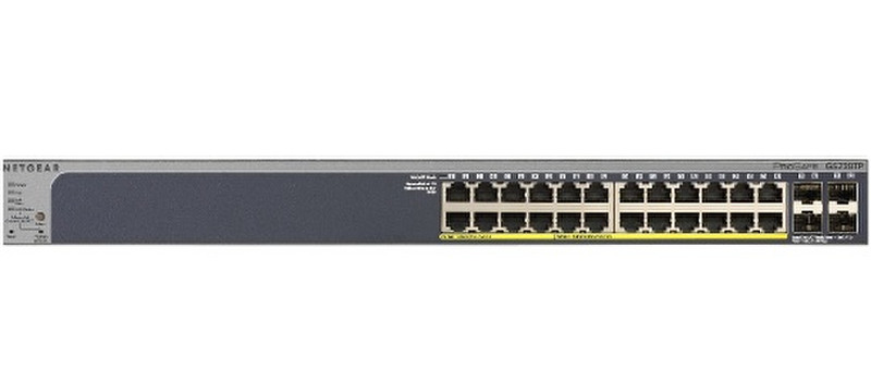 Netgear GS728TP Managed network switch L3 Gigabit Ethernet (10/100/1000) Power over Ethernet (PoE) Серый