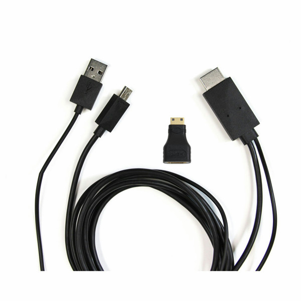 AAXA Technologies KP-250-06 MHL HDMI Черный адаптер для видео кабеля