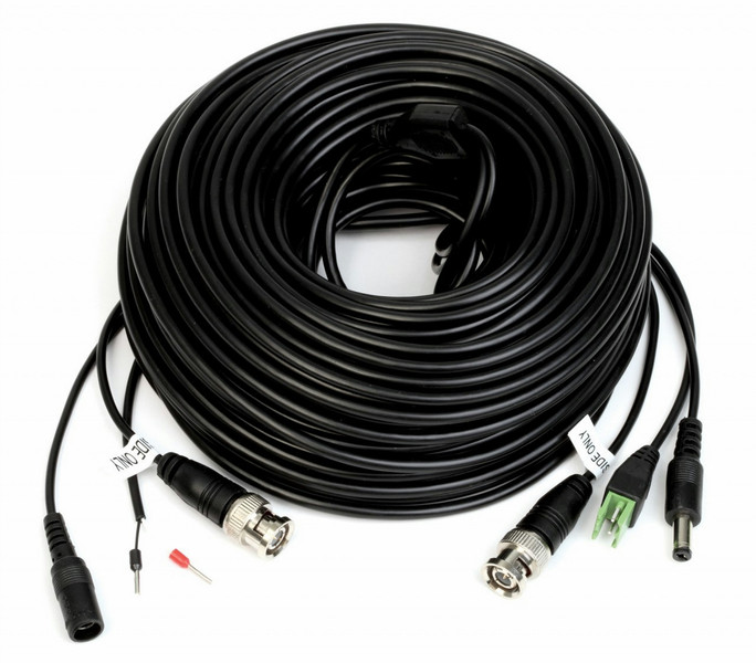 Q-See QS100RX 30.5m Black camera cable