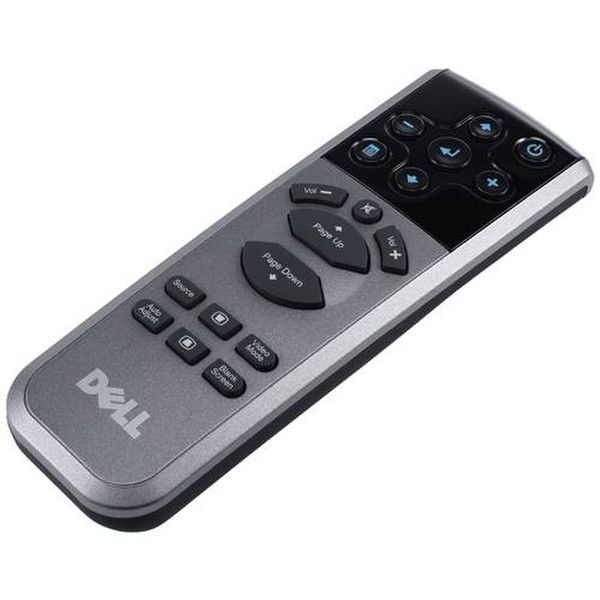 DELL 725-10087 push buttons Black,Silver remote control