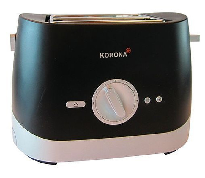 Korona 21400 2slice(s) 900W Schwarz, Silber Toaster