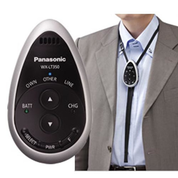 Panasonic WX-LT350 Interview microphone Беспроводной Черный, Cеребряный микрофон