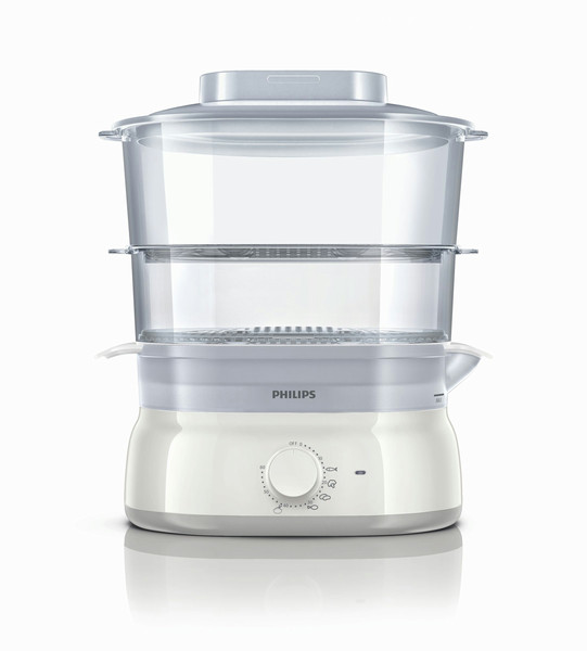 Philips Daily Collection HD9115/00 2basket(s) 900W Beige,White steam cooker