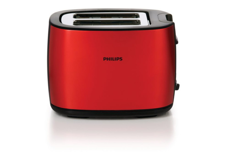 Philips HD2628/40 2ломтик(а) 950Вт Черный, Красный тостер