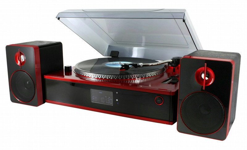Soundmaster PL 870 Black,Red