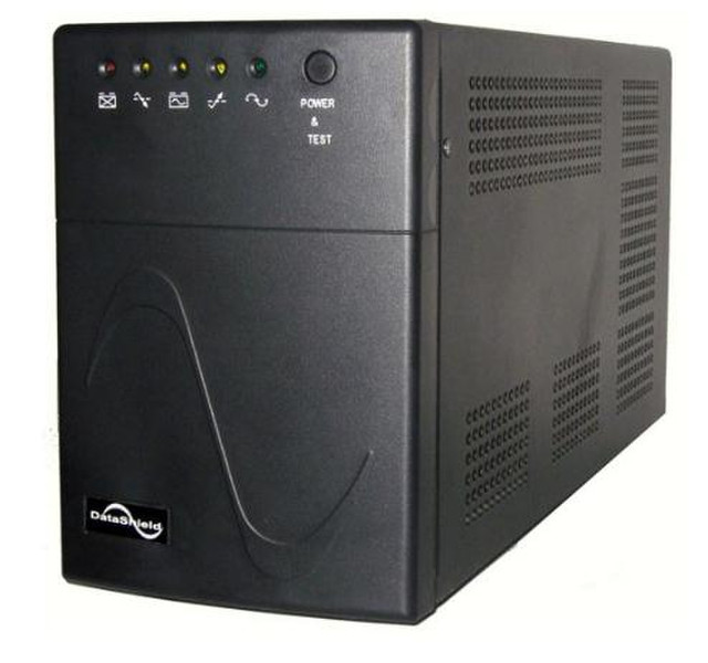 DataShield 100291 PRO 1000VA 6AC outlet(s) Mini tower Black uninterruptible power supply (UPS)