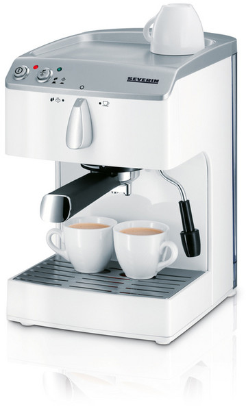 Severin KA5987 Espresso machine 1.5л Белый кофеварка