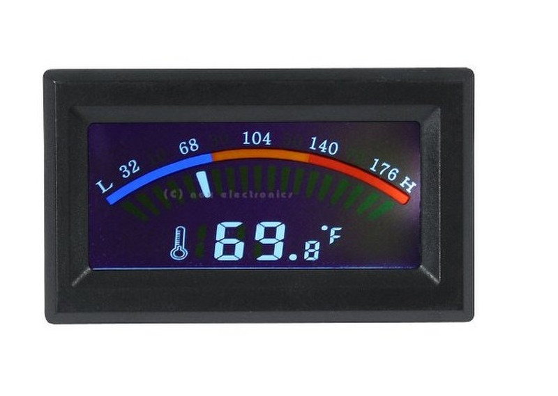 Innovatek 501344 Innenraum Electronic environment thermometer Schwarz Außenthermometer