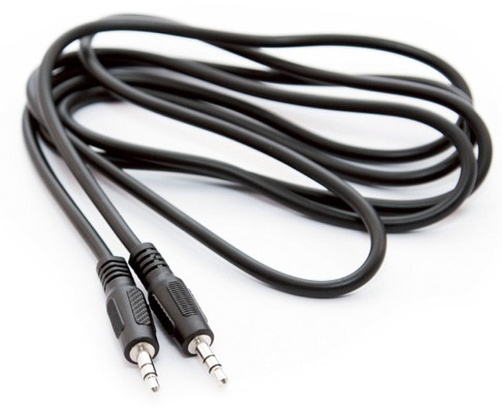 Miia AA-AUDIO-JJ 1.5м 3.5mm 3.5mm Черный аудио кабель