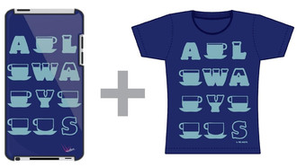 VaVeliero VVTALW-BL-M Cover case Blau MP3/MP4-Schutzhülle