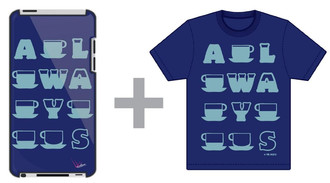 VaVeliero VVTALW-MBL-M Cover case Blau MP3/MP4-Schutzhülle