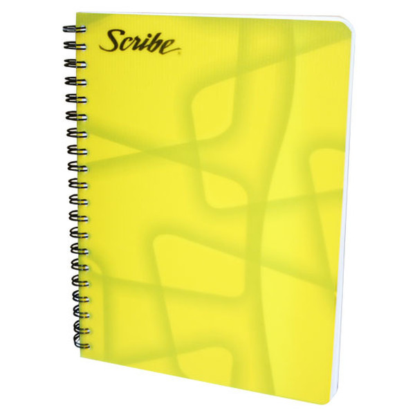 Scribe 1012900 100sheets Yellow writing notebook