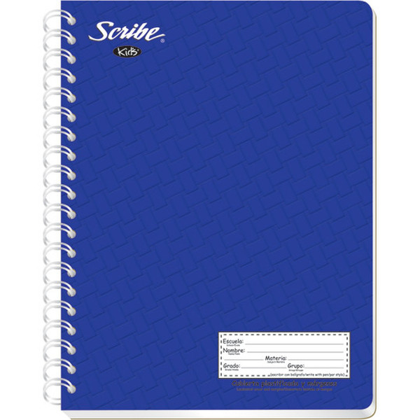 Scribe 1012901 100Blätter Blau Notizbuch