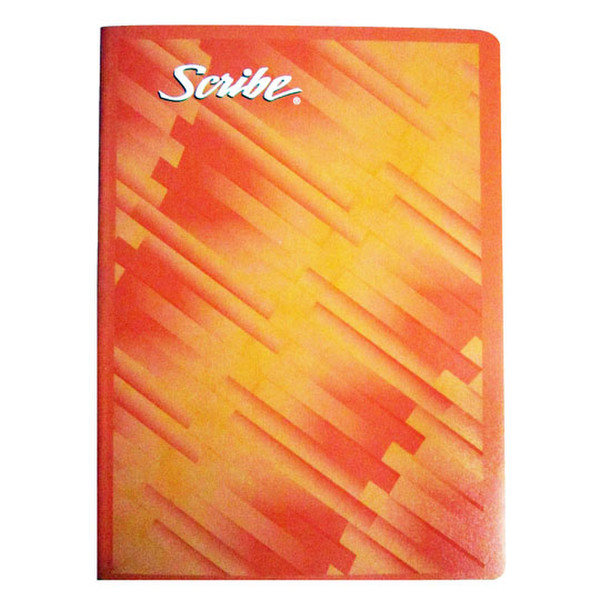 Scribe 6230 100sheets Orange,Red,Yellow writing notebook