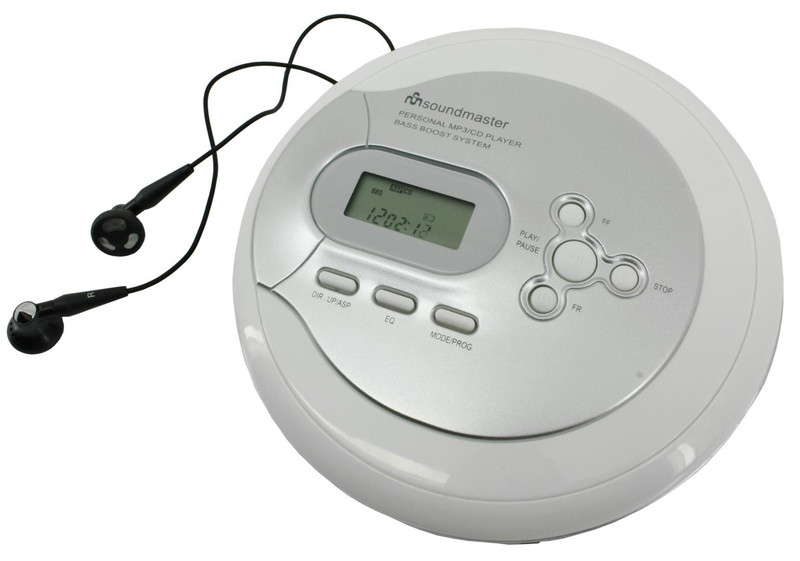 Soundmaster CD9170 Personal CD player Grau, Silber CD-Spieler