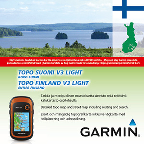 Garmin TOPO Suomi Finland v3 Light