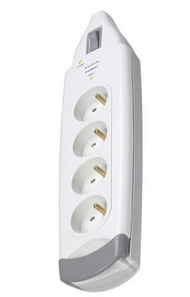 Belkin B2E016FR2M 4розетка(и) 2м Белый сетевой фильтр