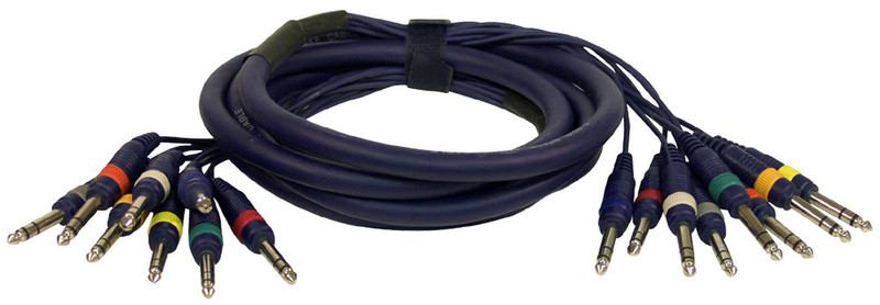 Pyle PPSN817 3.048m 6.35mm 6.35mm Blue