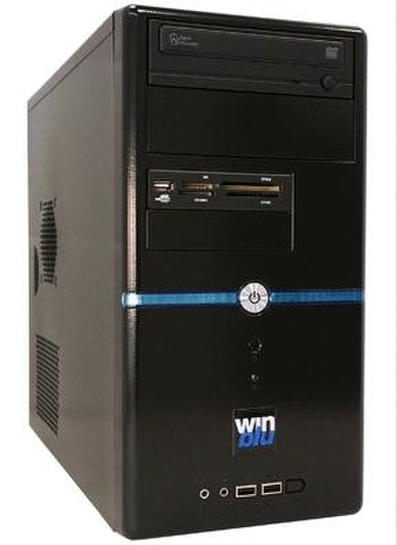 Winblu 09.0064 3GHz i5-3330 Micro Tower Black,Silver PC PC