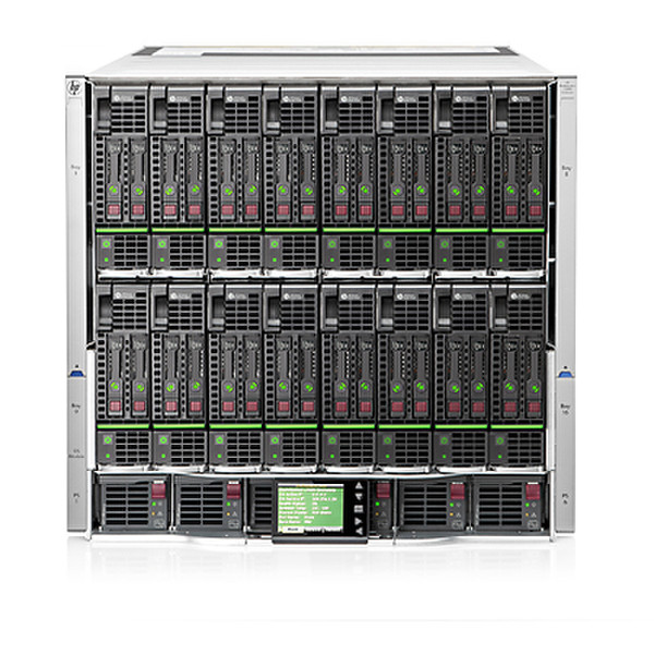 Hewlett Packard Enterprise BLc7000 Ablage 2400W Schwarz, Grau Computer-Gehäuse