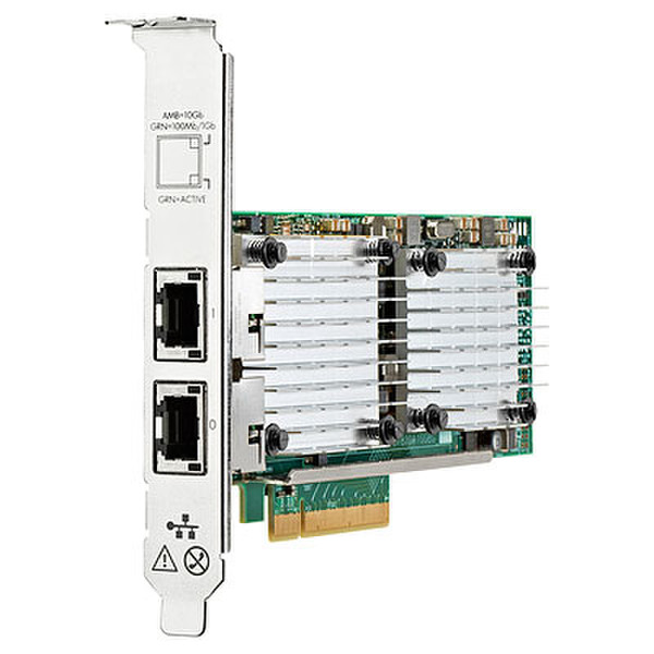 Hewlett Packard Enterprise Ethernet 10Gb 2-port 530T Внутренний Ethernet 10000Мбит/с