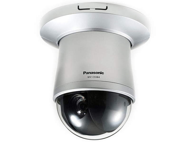 Panasonic WV-CS584 CCTV security camera В помещении и на открытом воздухе Dome Белый камера видеонаблюдения