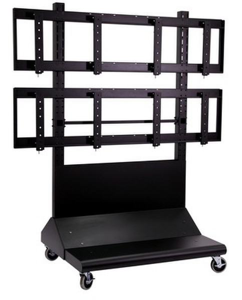NEC 100013262 Flat panel Multimedia stand Black multimedia cart/stand